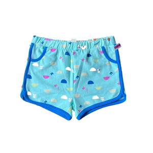 New Open Edit Unisex Mountain Graphic Shorts - 24 months